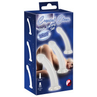 Набір анальних пробок Crystal Clear Anal Training Set, прозорий