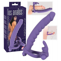 Анальний стимулятор You2Toys Los Analos Double Delight, фіолетовий