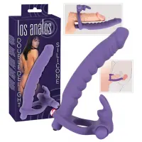 Анальний стимулятор You2Toys Los Analos Double Delight, фіолетовий — Переглянути зображення 1