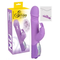 Вібратор кролик Smile Push Vibrator, фіолетовий — Просмотреть изображение 1