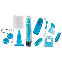 Набір секс іграшок Blue Appetizer 8-piece set