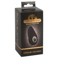 Кліторальний вібратор Cleopatra Clitoral Vibrator, чорний — Переглянути зображення 1