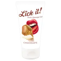 Лубрикант оральний Lick it! Chocolate 50 ml — Переглянути зображення 1