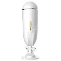 Мастурбатор Vibrating Masturbation Cup USB 7 + Interactive Function / Talk Mode — Переглянути зображення 1