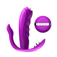 Вібростимулятор Silicone Panty Vibrator USB 7 Function / Heating — Переглянути зображення 1