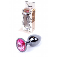 Анальна пробка  Анальна пробка -Jewellery Dark Silver PLUGPink