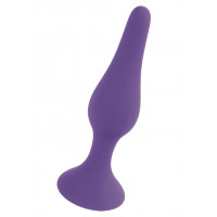 Анальна пробка -Silicone Анальна пробка  Purple Extra Large