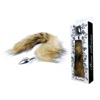 Анальна пробка -Fox TAILBrown XL