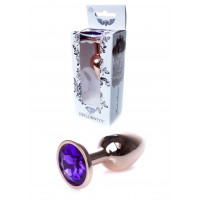 Анальна пробка -Jewellery Red Gold PLUGPurple