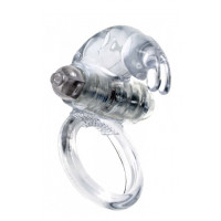 Ерекційне кільце B - Series EasyLove Rabbit Vibro, прозоре