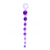 Анальний ланцюжокJelly Anal 10 Beads Purple