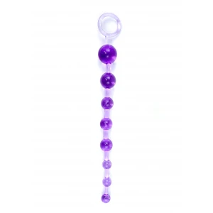 Анальний ланцюжокJelly Anal 10 Beads Purple