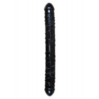 Фалоімітатор Flexible Double Dong Black