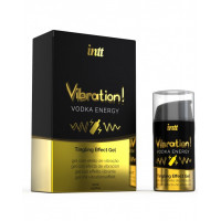 Збуджуючий гель з ефектом вібрації Intt Vibration Vodka Energy Tingling Effect Gel, горілка, 15 мл