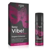 Рідкий вібратор збуджуючий для двох Orgie Sexy Vibe! Intense Orgasm Liquid Vibrator 15 ml — Просмотреть изображение 1