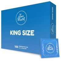 Презервативи Love Match King Szie XXL 144 pack — Переглянути зображення 1