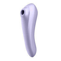 Вакуумний стимулятор клітора для жінок Satisfyer Dual Pleasure, фіолетовий