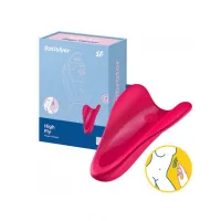 Вібронасадка на палець Satisfyer High Fly, червона