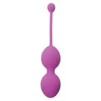 Вагінальні кульки Boss Series Silicone Kegel Balls, фіолетові