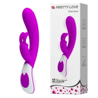 Вібратор кролик Pretty Love Harlan, фіолетовий — Просмотреть изображение 1