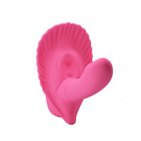 Вібратор для точки G Pretty Love Fancy Clamshell, рожевий