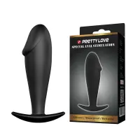 Анальна пробка Pretty Love Special Anal Stimulation, чорна — Переглянути зображення 1