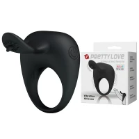 Ерекційне віброкільце PRETTY LOVE STIMULATING TONGUO — Просмотреть изображение 1