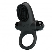 Ерекційне кільце Pretty Love Vibrant Penis Ring II, чорне