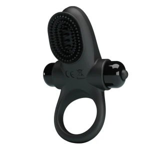 Ерекційне кільце Pretty Love Vibrant Penis Ring II, чорне