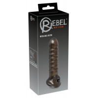 Насадка на пеніс Rebel Dick & Ball Seeve, чорна