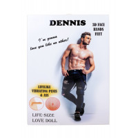 Секс-лялька B - Series LaLa Lalka Dennis 3D, вібруюча