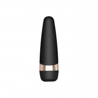 Вакуумний вібратор Satisfyer Pro 3+ Air Pulse Stimulator, з вібрацією