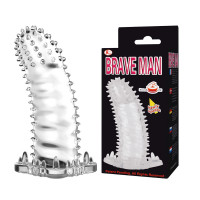 Насадка на член Baile Brave Man, прозора