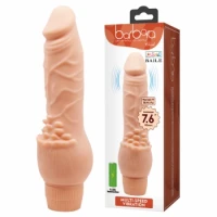 Вібратор Baile Barbara Clark Realistic Multi-Speed Vibrator 19.5 см, тілесний — Переглянути зображення 1