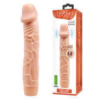 Вібратор Baile Bob Sofy Skin, 22.5 см, тілесний