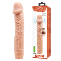 Вібратор Baile Bob Sofy Skin, 22.5 см, тілесний