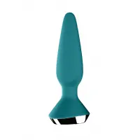 Анальна пробка з вібрацією Satisfyer Plug-ilicious 1, зелена — Просмотреть изображение 1