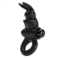 Ерекційне кільце Pretty Love Exciting Ring, чорне — Просмотреть изображение 1