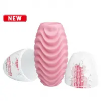 Мастурбатор Pretty Love Passionate Double-Sided Egg, рожевий — Переглянути зображення 1