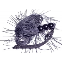 Батіг Silicone Whip Black 10 - Fetish Boss Series — Переглянути зображення 1