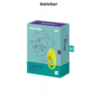Віброкільце для члена Satisfyer Spectacular Duo, жовте — Переглянути зображення 1