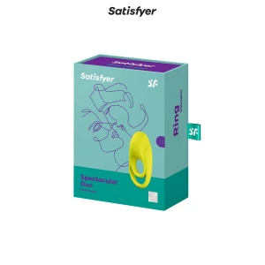Віброкільце для члена Satisfyer Spectacular Duo, жовте
