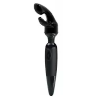 Універсальний масажер з насадкою Sensual Massager, чорний — Просмотреть изображение 1