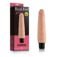 Вібратор Lovetoy Real Feel Cyberskin, 19 см — Переглянути зображення 1