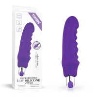 Вібратор для точки G Rechargeable IJOY Silicone Waver, фіолетовий