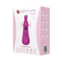 Вібратор для клітора Pretty Love Nakki, фіолетовий — Просмотреть изображение 1