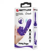 Насадка для стимуляції Pretty Love - Orlando Finger Violet — Переглянути зображення 1
