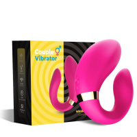 Вібратор для двох B - Series Joy Crescent Couple Vibrator, рожевий