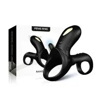 Насадка на член Penis Ring Ranger, чорна — Просмотреть изображение 1