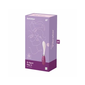 Вібратор для точки G Satisfyer G-Spot Flex 3, рожевий